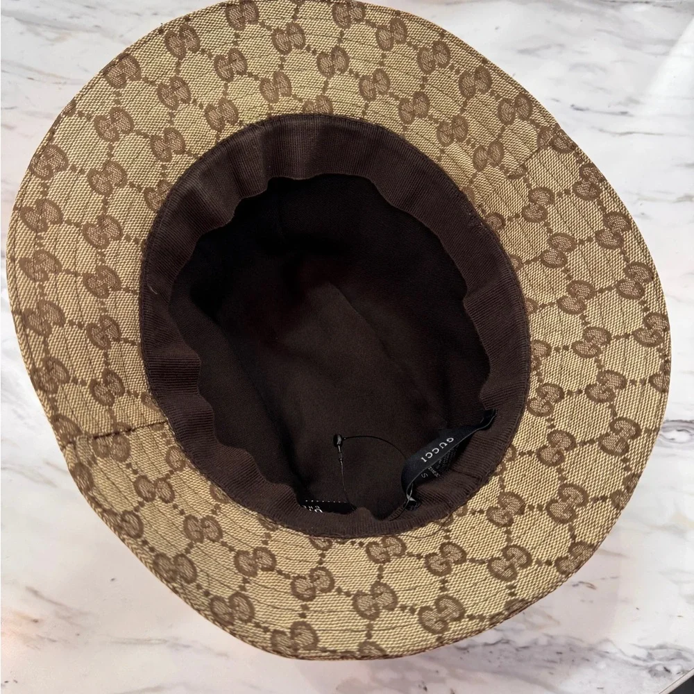 Gucci designer bucket